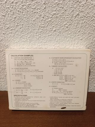 Calculadora Parlante Talking