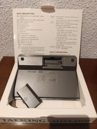 Calculadora Parlante Talking