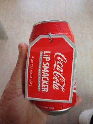 Set Bálsamos Labiales Lata Coca-Cola