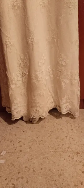 Vestido Novia Franc Sarabia T.38 Blanco