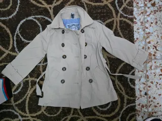 Chaqueta niña beige