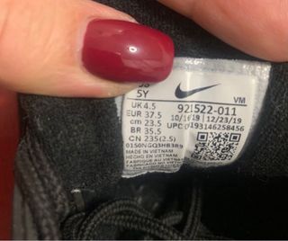 Nike Air Max 97 Talla 37.5 Negras