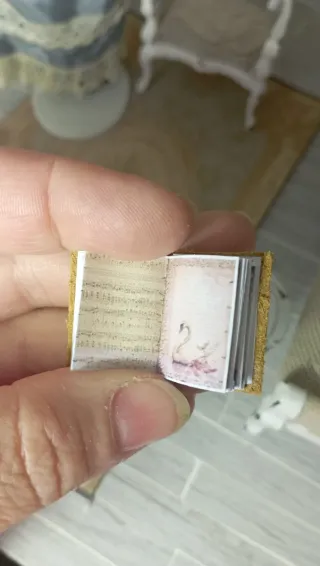 Libro miniatura 1:12 Pelle - Ballerina