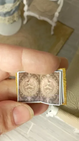 Libro miniatura 1:12 Pelle - Ballerina