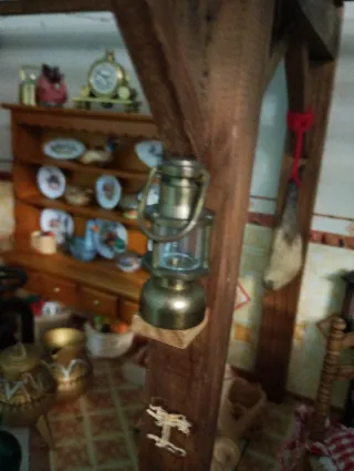 Casa de muñecas miniatura