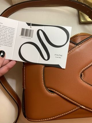 Bolso marrón de cuero