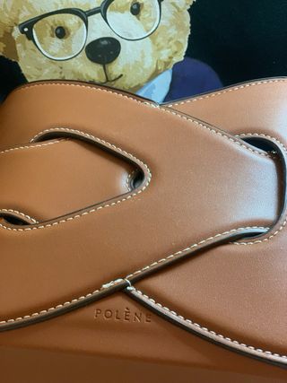 Bolso marrón de cuero