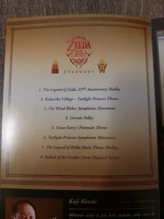 The Legend of Zelda Skyward Sword Wii + CD Symphon