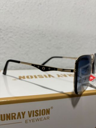 Gafas de sol  doradas y azules