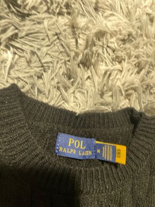 Polo Ralph Lauren Jersey Negro Cable Knit
