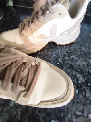 Zapatillas Veja Venturi Rick Owens Beige