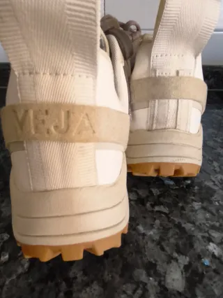 Zapatillas Veja Venturi Rick Owens Beige