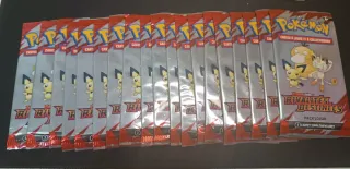 Lote 19 sobres Pokémon Rivales predestinados