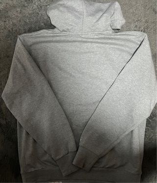 Nike Sudadera Gris Solo Swoosh Relaxed Fit