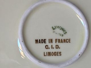 🇫🇷 Limoges caja joyero porcelana