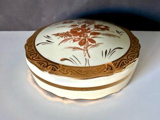 🇫🇷 Limoges caja joyero porcelana
