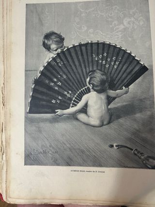 Láminas.La Ilustración Artística 1888. 10 láminas.