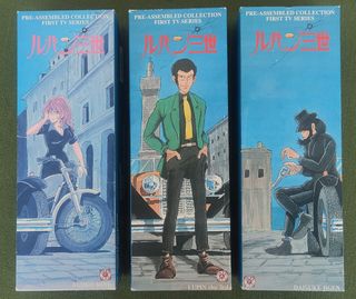 Lotto 3 x Lupin III action figure 1^ serie