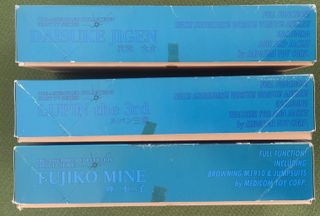 Lotto 3 x Lupin III action figure 1^ serie