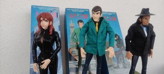 Lotto 3 x Lupin III action figure 1^ serie