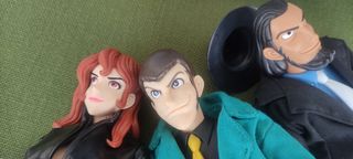 Lotto 3 x Lupin III action figure 1^ serie