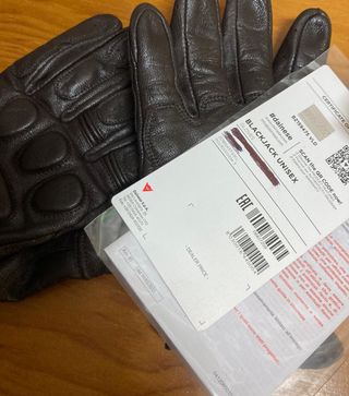 Luvas Moto Dainese Blackjack Castanho