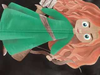 Chaqueta cuero pintada Mérida 7/8 años