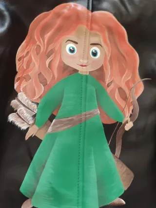 Chaqueta cuero pintada Mérida 7/8 años