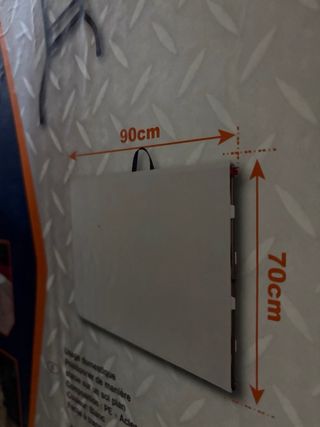 3 Tavoli Pieghevoli Bianchi e Grigi