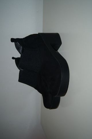 Botas pretas plataforma senhora 37