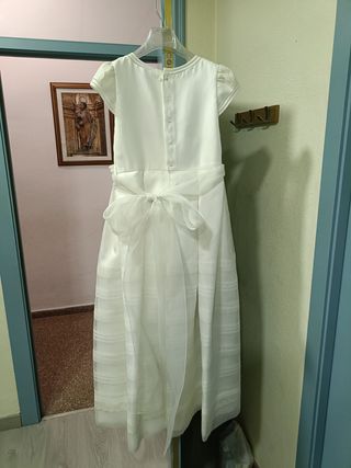 Vestido de Comunión Blanco para Niña Nuevo