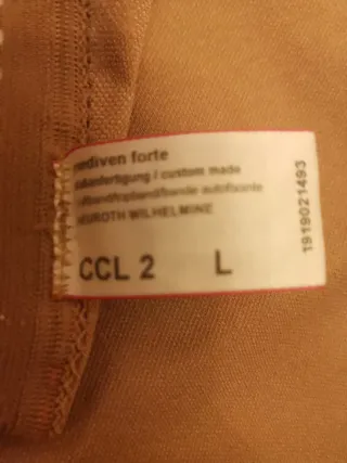 Medias de compresión media CCL2 beige