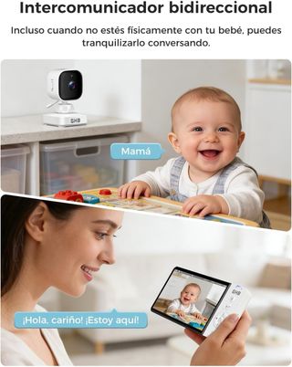 Cámara Bebé Coche GHB 5 720P Inalámbrica