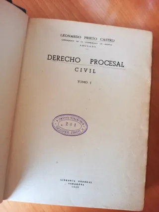 Lote 2 libros: Práctica Forense y Derecho Procesal