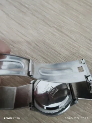 Reloj Cartier Mujer Plata y Blanco