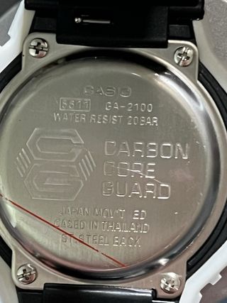 Reloj casio G-Shock Blanco y Negro