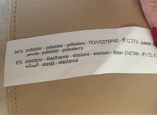 Chaqueta blazer larga Zara beige