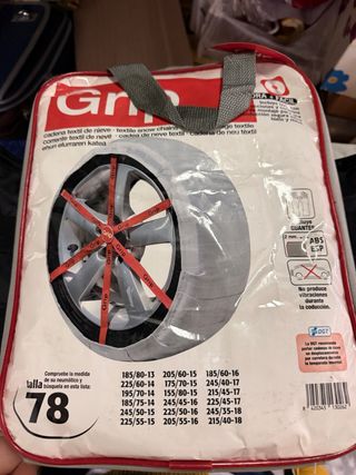 Fundas neumáticos para nieve Talla 78