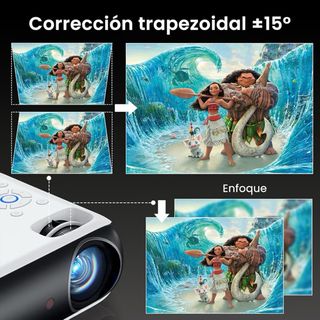 Proyector Portátil H1 1080P Nativo