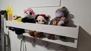 Estante-librería Ros con perchero