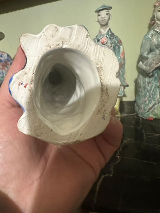 Statue cinesi ceramica vintage