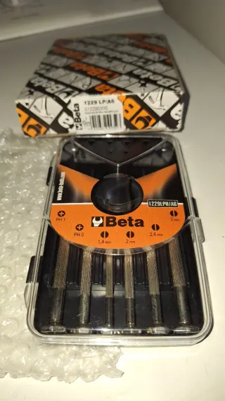 Juego destornilladores precisión Beta LPH/A6 x6