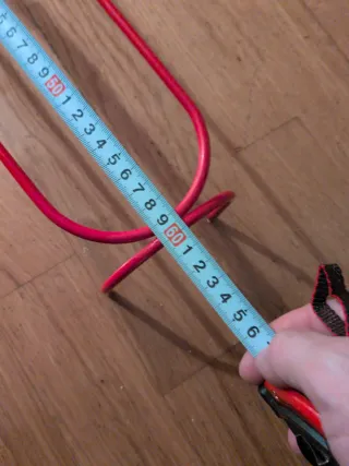 Frutero Metálico Rojo Diseño