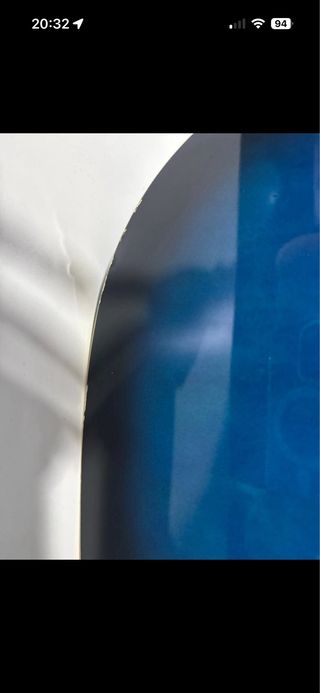 Chitarra classica blu