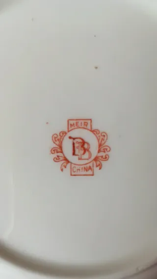 6 Piatti Baker Bros Inghilterra 1912