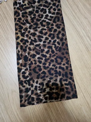 Calças Zara S Estampado Animal Print