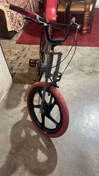 Bicicleta GAC Antigua Roja y Gris