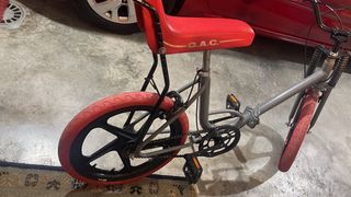 Bicicleta GAC Antigua Roja y Gris