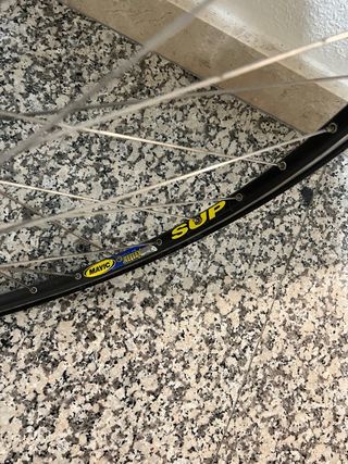 Rueda Mavic con buje TTP