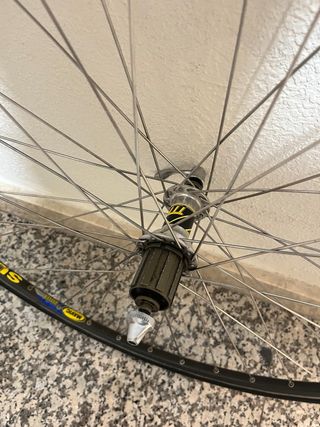 Rueda Mavic con buje TTP